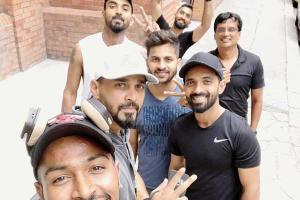 Hardik Pandya shares photo with teammates after workout session in the gym