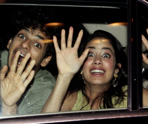 Janhvi Kapoor and Ishaan Khatter