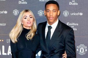 Anthony Martial and his fiancee Melanie Da Cruz become proud parents of baby boy