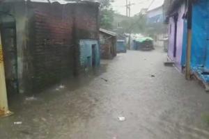 Mumbai rains: Heavy showers batter the city, affect train services