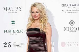 Is Pamela Anderson engaged to footballer Adil Rami?