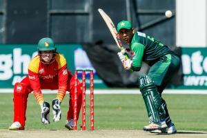 Fakhar Zaman's 61 takes Pakistan to 182/4 vs Zimbabwe