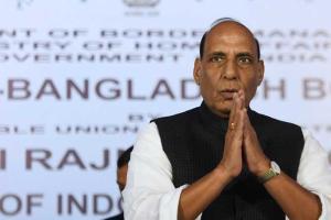 Rajnath Singh in Shillong to chair North Eastern Council meet