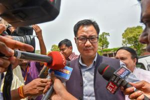 Kiren Rijiju: If NRC is Congress' baby, why is it opposing?