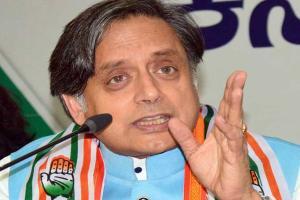 Hug was 'unscripted', says Congress MP Shashi Tharoor