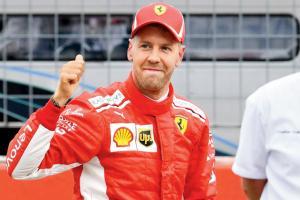 Sebastian Vettel takes pole in Germany; setback for Lewis Hamilton