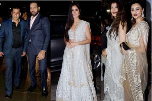 Salman, Sangeeta, Katrina and other stars suit up for Poorna Patel's reception