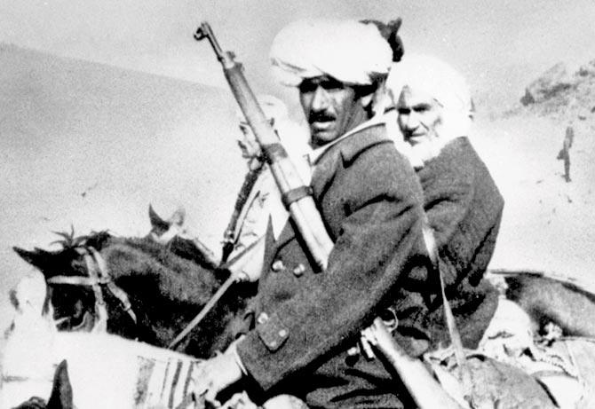 Afghan guerrillas who fought Soviet forces, pictured in 1980. Pic/AP
