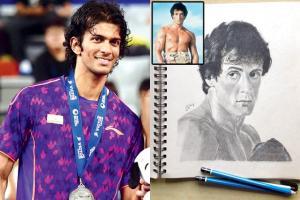 Shuttler Ajay Jayaram draws an inspiring sketch after his US Open loss