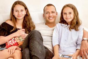 Alex Rodriguez wants to be a great father to his daughters Natasha and Ella