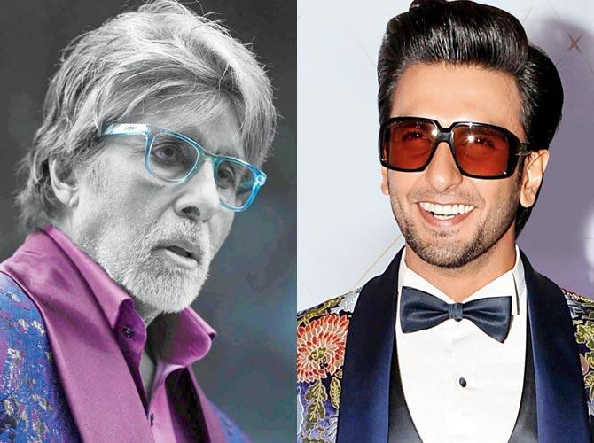 Amitabh Bachchan and Ranveer Singh