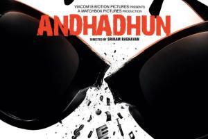 AndhaDhun makers announce the release date with a poster