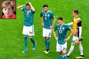 FIFA World Cup 2018: 'How sad!' says Angela Merkel spokesman after Germany exit