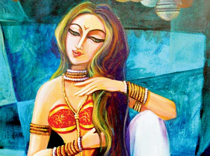 Jyoti Malik painting