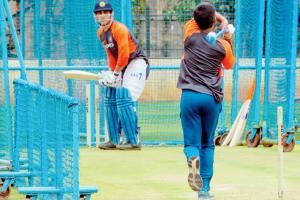 MS Dhoni trains alone at NCA for UK tour