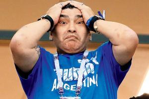 FIFA World Cup 2018: Peter Shilton mocks tearful Maradona