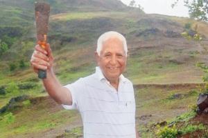 Navi Mumbai: 87-year-old keeps the hills and his family legacy alive