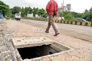 Mumbai citizens share more photos of manholes left uncovered to expose BMC's cla