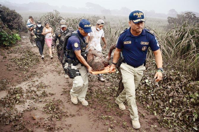 Guatemala volcano