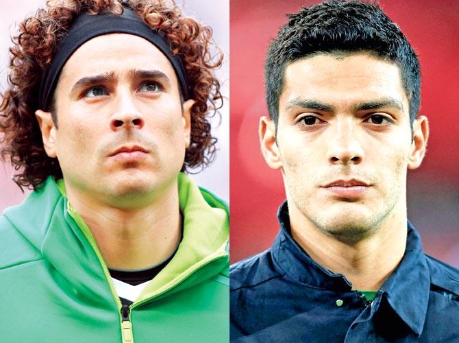 Guillermo Ochoa and Raul Jimenez