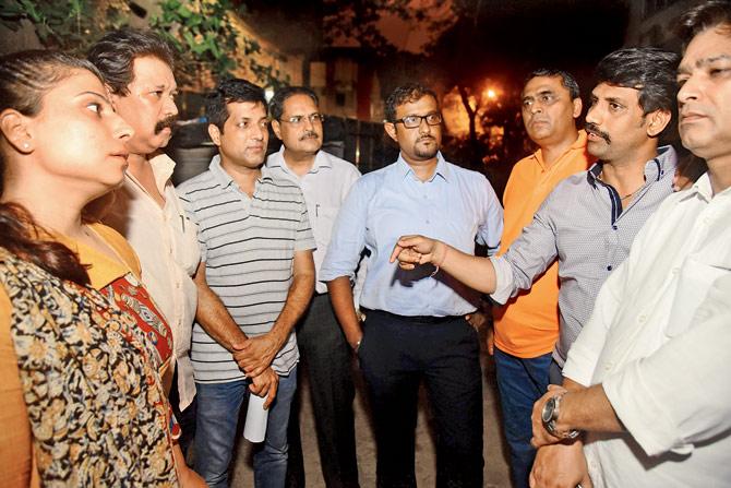 The residents will stage a protest on Saturday. Pic/Atul Kamble