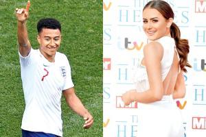 England star Jesse Lingard secretly sent messages to reality star Amber