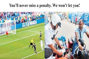 Kolkata Police use Lionel Messi penalty to warn defaulters