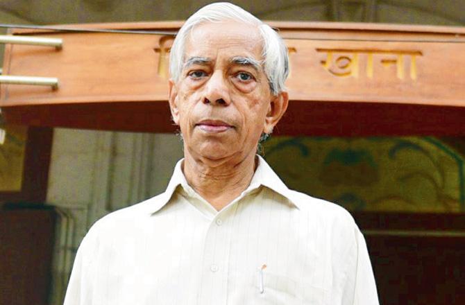 V Ranganathan, former chairman of Mumbai Heritage Conservation Committee
