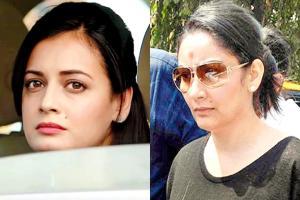 Dia Mirza: After placing mole on my face, I saw Maanayata