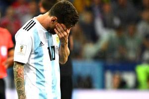 FIFA World Cup 2018: Lionel Messi's Argentina staring at exit after Croatia loss