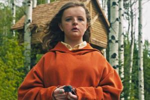 Milly Shapiro relives a scene from her real life in horror film Hereditary