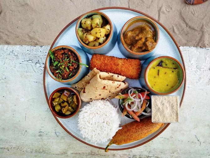 Mutton Thali