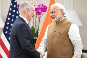 Narendra Modi meets US Defence Secretary, visits Indian naval ship