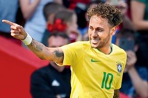 FIFA World Cup 2018: Neymar scores on return from injury in Brazil's 2-0 victory