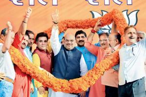 PDP govt ignored interests of Jammu, Ladakh: Amit Shah