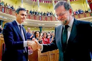 Spanish PM Mariano Rajoy forced out of office