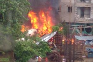 Mumbai Plane crash Live updates: 5 killed in Ghatkopar crash