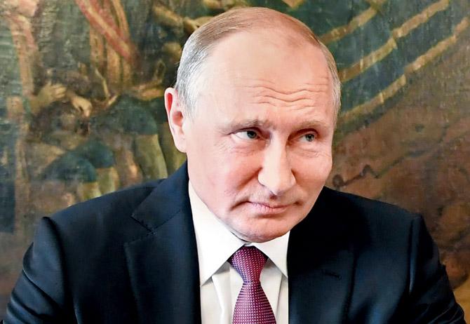 Vladimir Putin. Pic/AFP