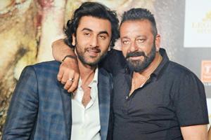 Real Sanju aka Sanjay Dutt to shake a leg with reel Sanju aka Ranbir Kapoor
