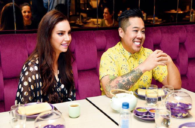 Sarah Todd and Kelvin Cheung