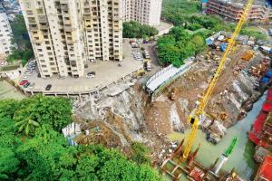 Wadala cave-in: 40-foot retaining wall could have prevented landslide