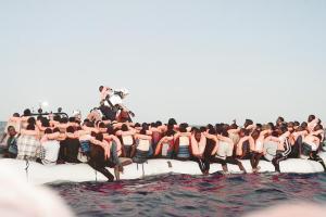 Spain offers safe port to stranded migrant boat