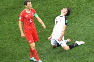 FIFA World Cup 2018: Swiss through to last 16 but lose captain Lichtsteiner