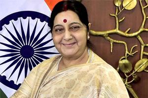 Sushma Swaraj leaves for South Africa on five-day visit; to attend BRICS, IBSA