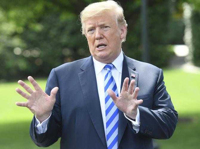 Donald Trump. Pic/AFP
