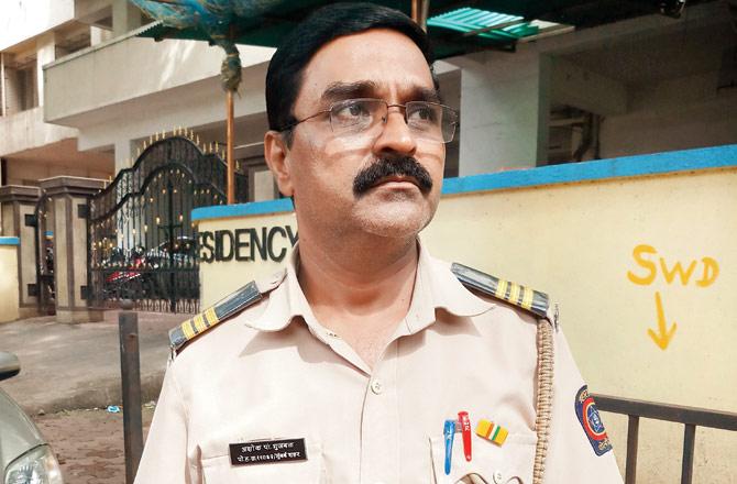 Ashok Bhujbal, the Shivaji Park cop who identified Pansare in the video