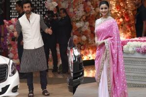 B-town celebrities make splash at Akash Ambani's pre-engagement bash