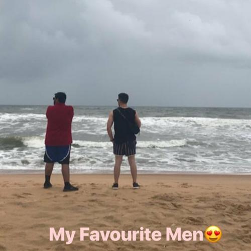 Siddharth Chopra and Nick Jonas