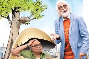 102 Not Out: Amitabh Bachchan and Rishi Kapoor share quirky new poster