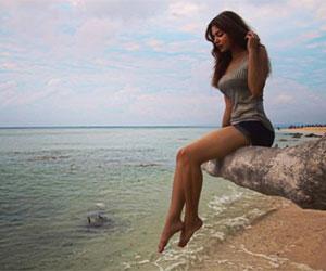 Exotic! Aashka Goradia is a complete water baby, check these photos and videos